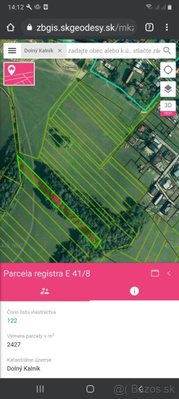 Predaj, orná pôda, Dolný Kalník